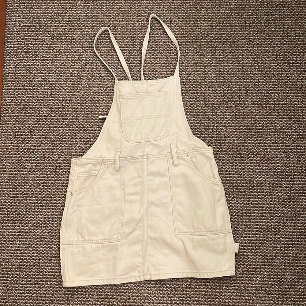 Forever 21 Jean Over All Dress Size Small